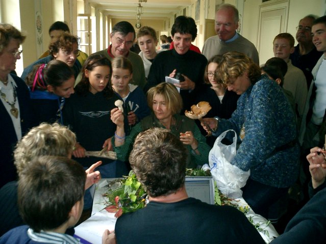 A la Colonie, les repas sont pris en commun... La Colonie Sociétaire de Condé-sur-Vesgre